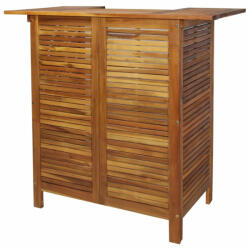 vidaXL Masă de bar, lemn masiv de acacia, 110 x 50 x 105 cm (44007)