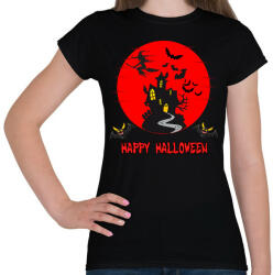 printfashion happy halloween - Női póló - Fekete (3114187)