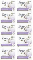 Dove Set Sapun Crema Dove Relaxing, Lapte de Cocos si Iasomie, 10x90 g