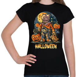 printfashion Halloween - Női póló - Fekete (2957348)