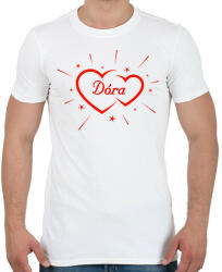 printfashion Dóra - Férfi póló - Fehér (11784287)