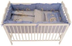 MyKids Lenjerie MyKids Bear On Moon Blue M2 4+1 Piese 120x60 (00080727)