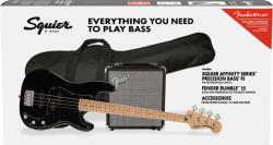 Squier Affinity Series Precision Bass PJ MN Black