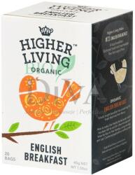 Higher Living English Breakfast ceai negru 15 plicuri