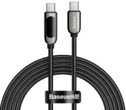 Baseus Cablu USB-C la USB-C cu display Baseus, 100W, 2m