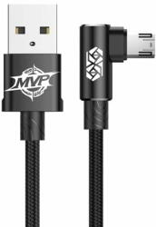 Baseus Cablu USB-A la micro USB Baseus MVP Elbow, 1, 5A, 2m