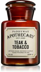 Paddywax Apothecary Teak & Tabacco illatgyertya 226 g