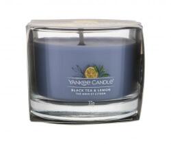 Yankee Candle Black Tea & Lemon illatgyertya 37 g