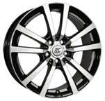 RC RC25T SGVP - Fényes fekete polírozott 5/160 18x7, 5 ET50 65, 1 - teligumi