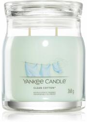 Yankee Candle Signature Clean Cotton 2 kanóc 368 g