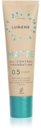 Lumene Matte Oil-Control machiaj cu efect matifiant SPF 20 culoare 0, 5 Fair Nude / Light 30 ml