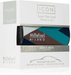 Millefiori Icon Wood & Spices parfum pentru masina III. 1 buc