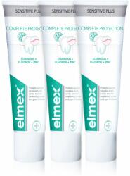 Elmex Sensitive Plus Complete Protection pasta de dinti cu efect intaritor 3x75 ml