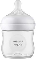 Philips Biberon Philips-Avent Natural Response 125ml Debit 2 Tetina Fara Scurgeri +0luni Fara BPA Transparent (SCY900/01)