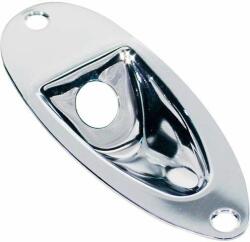 Boston JP-2-C recessed jack plate, Stallion, metal, chrome