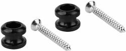 Boston BSLB-10-BK straplock button with screws, 2 pcs, black
