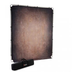 Manfrotto EzyFrame Fundal cu cadru 2 x 2.3m Walnut (LL LB7934) - photosetup