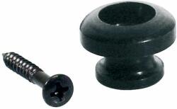 Boston EP-R-B strap buttons, metal, with screw, spherical model, diameter 14mm, 2-pack, black