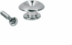 Boston EP-HN-C strap buttons, metal, with screw, spherical model, diameter 17mm, 2-pack, chrome