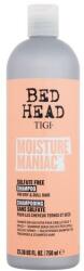 TIGI Bed Head Moisture Maniac Shampoo 750 ml hidratáló sampon száraz és matt hajra nőknek