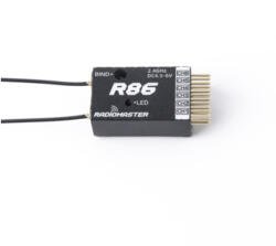 RadioMaster - R86 6 Csatornás Frsky D8 Kompatibilis PWM Vevőegység