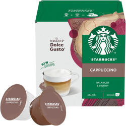 NESCAFÉ Starbucks by Nescafé Dolce Gusto Cappuccino kávékapszula (12 db, 6 adag)