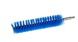 IGEAX élelmiszeripari kémcső-, és üvegtisztító kefe fej, átmérő 38mm, hossz 23cm, kék (1065BM)