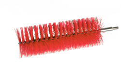 IGEAX élelmiszeripari kémcső-, és üvegtisztító kefe fej, átmérő 64mm, hossz 23cm, piros (1067RM)