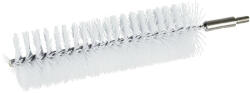 IGEAX élelmiszeripari kémcső-, és üvegtisztító kefe fej, átmérő 50mm, hossz 23cm, fehér (1066WM)