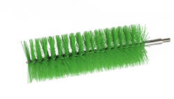IGEAX élelmiszeripari kémcső-, és üvegtisztító kefe fej, átmérő 64mm, hossz 23cm, zöld (1067GM)