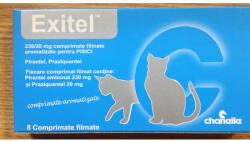 Chanelle Exitel Cat 230 20 mg - 8 comprimate