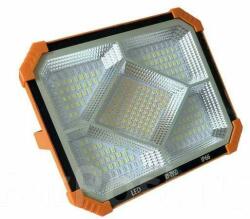 Narancssárga Hordozható LED Napelemes Munkalámpa 500 Lm-Es LED RY-T95D (SJ92021)
