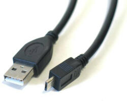 KAU-USB kábel A-B micro USB össz. kábel 1, 8m USB 2.0