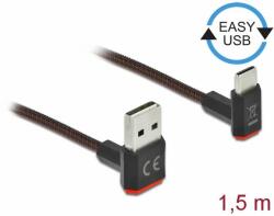Delock EASY-USB 2.0 kábel A-típusú csatlakozódugó - USB Type-C c (85277)