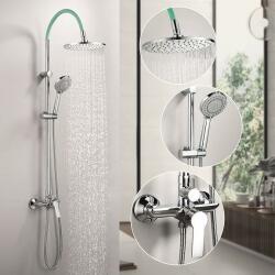 Inter Ceramic Душ система със смесител, пита, слушалка и шлаух ICT 6544LG, Inter Ceramic (6544LG)