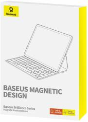 Baseus Brilliance iPad Pro 12.9 (2019/2020/2021/2022) tok BT 5.3 billentyűzettel (QWERTY) Type-C káb (P40112602111-04) - eduna