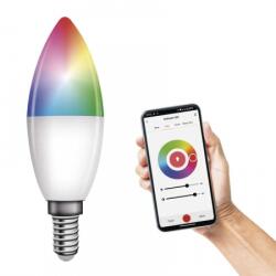 EMOS ZQW322R LED izzó E14 4, 8W 470lm GoSmart RGB dimmelhető Wi-Fi 180° vil. szög (ZQW322R)