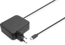 ASSMANN Notebook charger USB-C 100W GaN Power Supply PD 3.0 Black (DA-10072) (DA-10072)