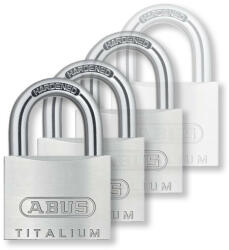 Abus 727/40 Quads Titalium lakat 5K (72740QS) - 1kulcs