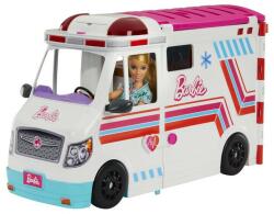 Mattel - Barbie mentőautó és klinika 2 az 1-ben