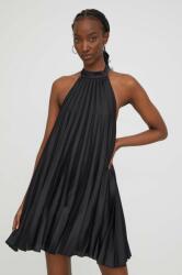 Abercrombie & Fitch rochie culoarea negru, mini, evazati 9BYX-SUD1RH_99X