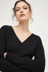 ANSWEAR pulover de lana culoarea negru, light BBYH-SWD008_99X