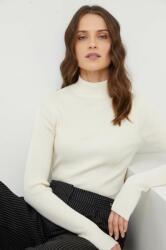 ANSWEAR pulover culoarea alb, light, cu turtleneck BMYX-BDD05D_00X