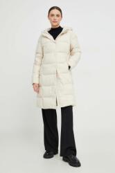 ANSWEAR jachetă femei, culoarea bej, de iarna BMYX-KUD088_01X