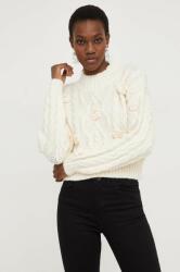 ANSWEAR pulover femei, culoarea bej, cu turtleneck BBYH-SWD004_01X