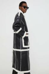 ANSWEAR palton femei, culoarea bej, de tranzitie BMYX-KPD046_80X