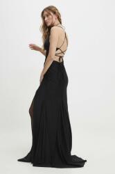 ANSWEAR rochie culoarea negru, maxi, evazati BBYH-SSD00B_99X