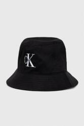 Calvin Klein Jeans pălărie din bumbac culoarea negru, bumbac K60K611029 9BYX-CAD018_99A