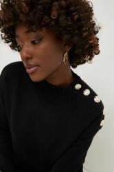 ANSWEAR pulover femei, culoarea negru, cu turtleneck BMYX-SWD0EU_99X