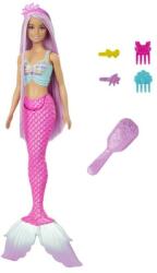 Mattel - Barbie Papusa de basm cu par lung - sirena (25HRR00) Papusa Barbie